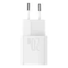 Ładowarka sieciowa Baseus Cube 20W PD USB-C - biała